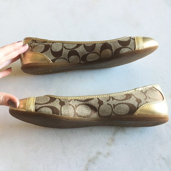 New! Coach Cecile signature ballet flat shoe NWOT - Picture 10 of 10